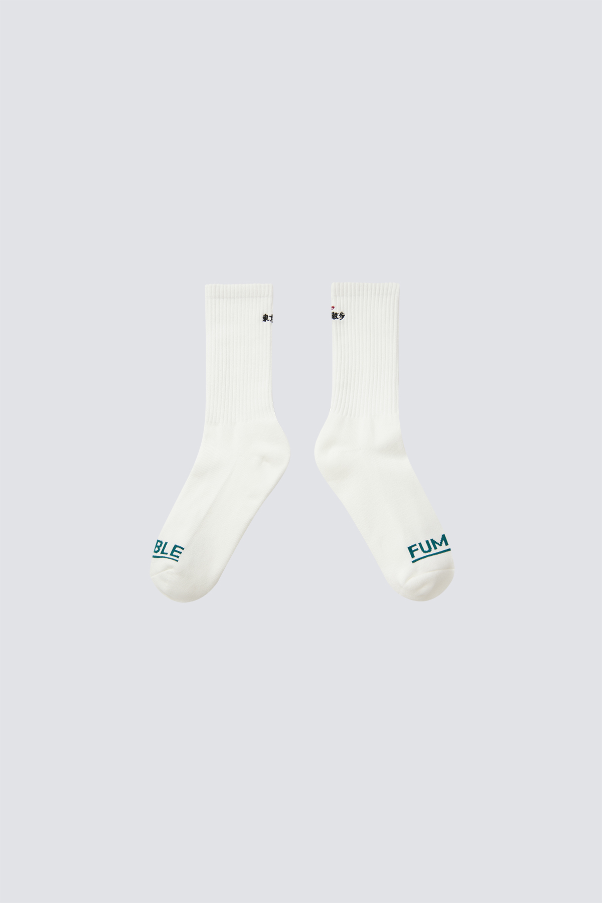 Strolling in Tokyo Essential Socks｜White｜Hong Kong Original Design