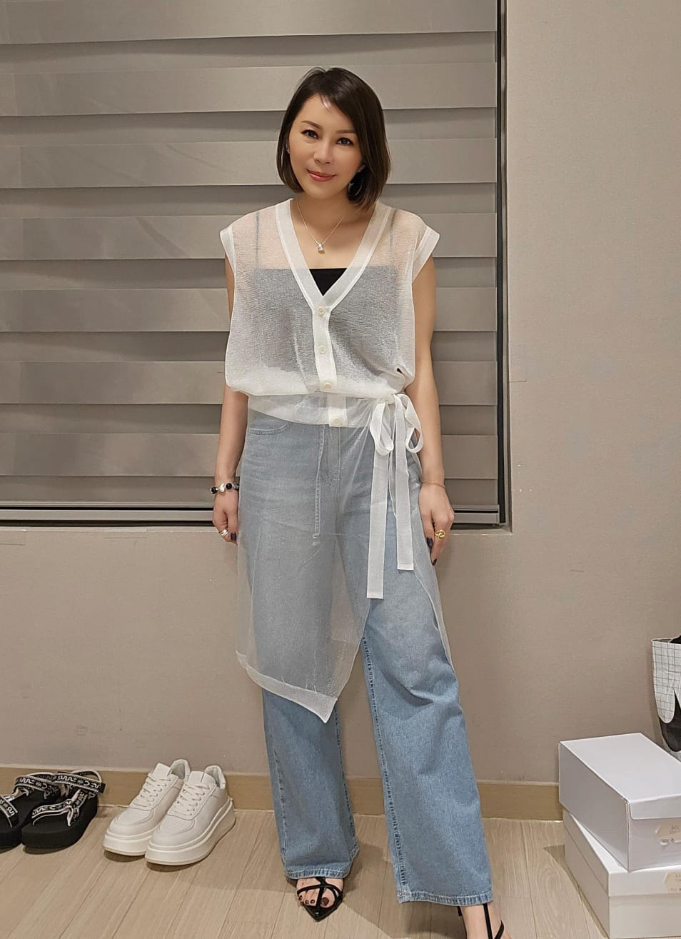 TC88 紗網背心 SET