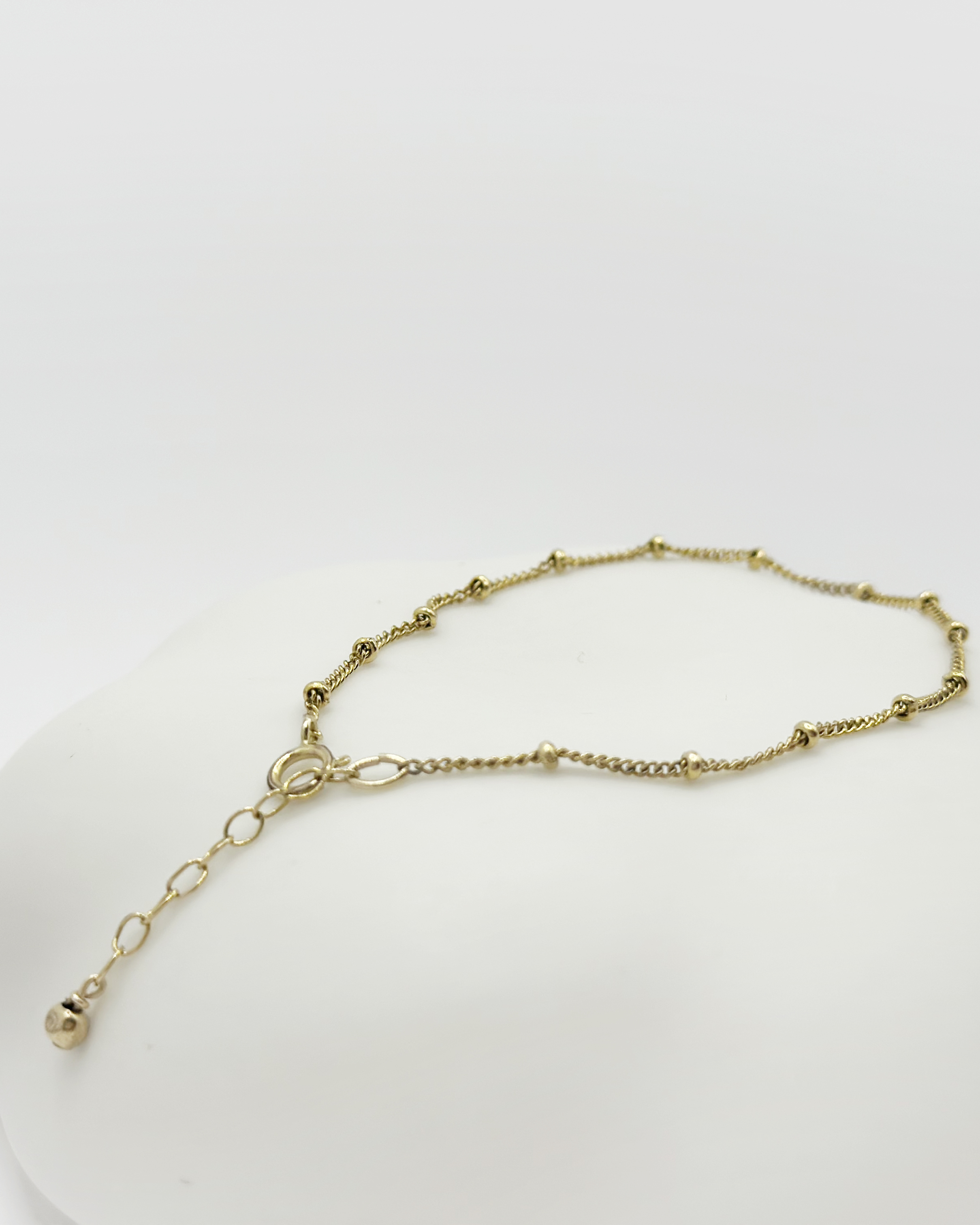 Lira | 細金豆手鍊 14K包金