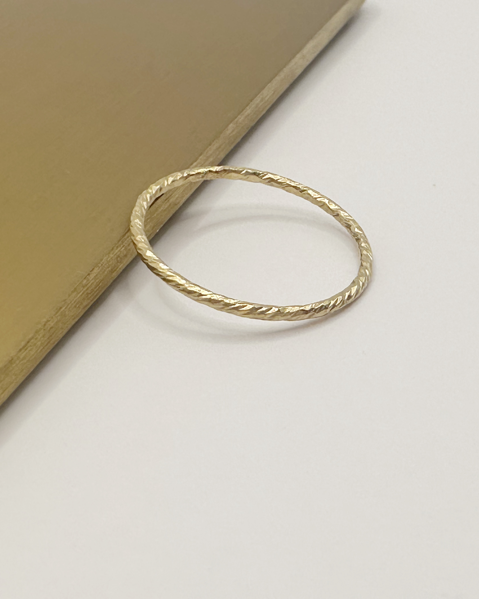 Aria | 流光細戒 14K包金