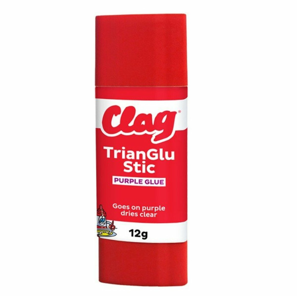 Bostik - CLAG® 三角紫色槳糊筆 (12克) 《香港行貨》- 1 支