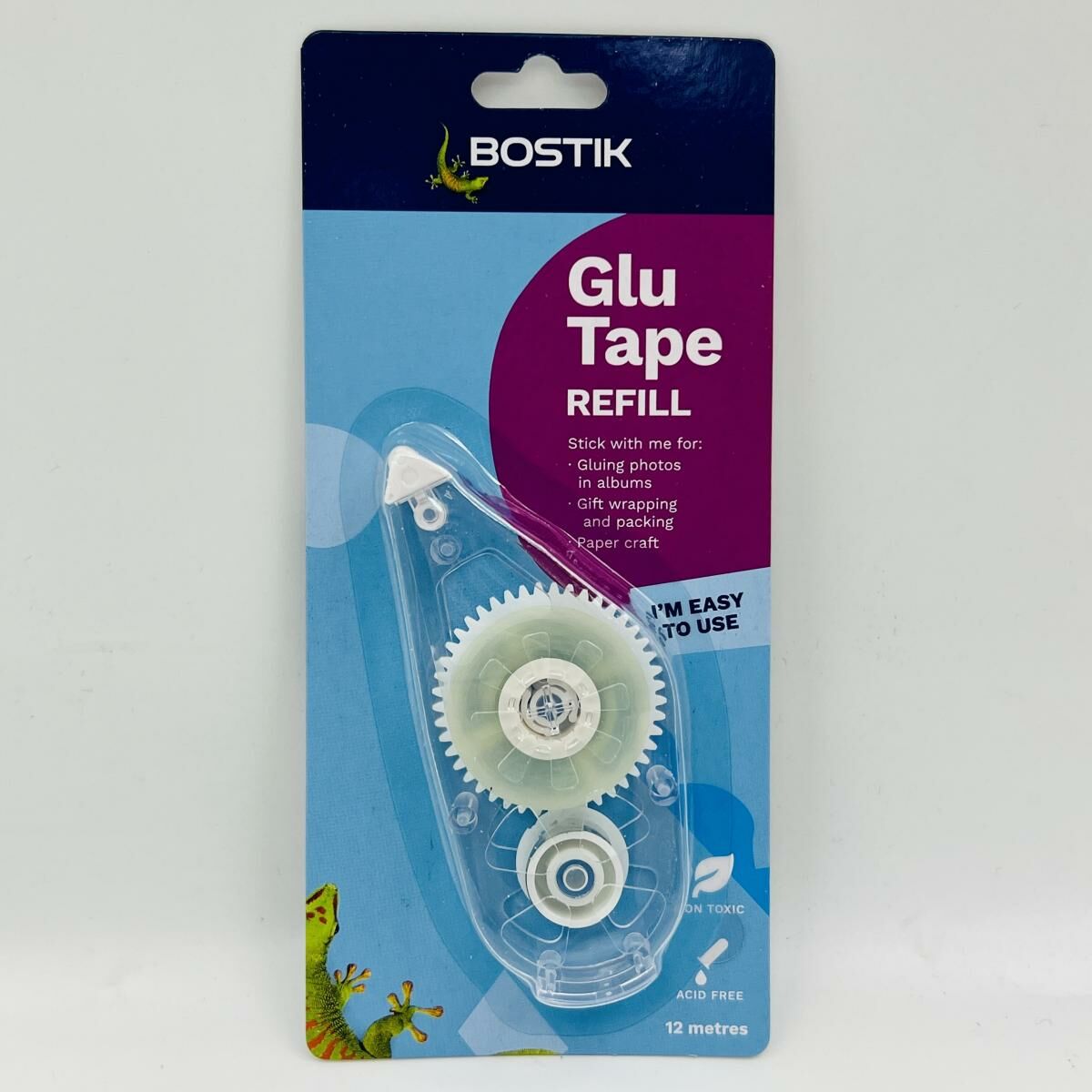 Bostik® Glu Tape雙面膠紙帶機芯, 12米《香港行貨》- 1 個