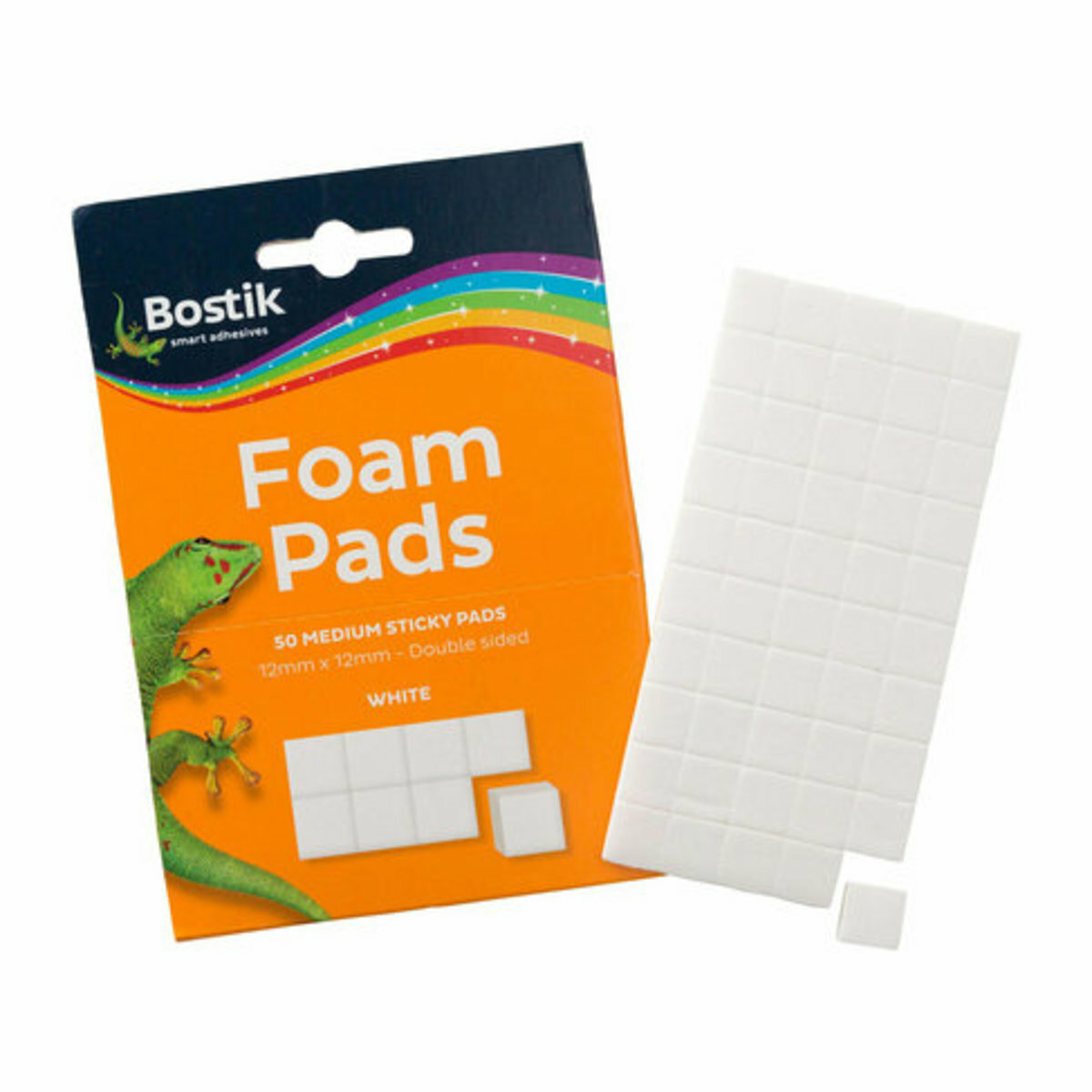 Bostik - Foam Pad 雙面海綿膠貼, 12 x 12MM《香港行貨》