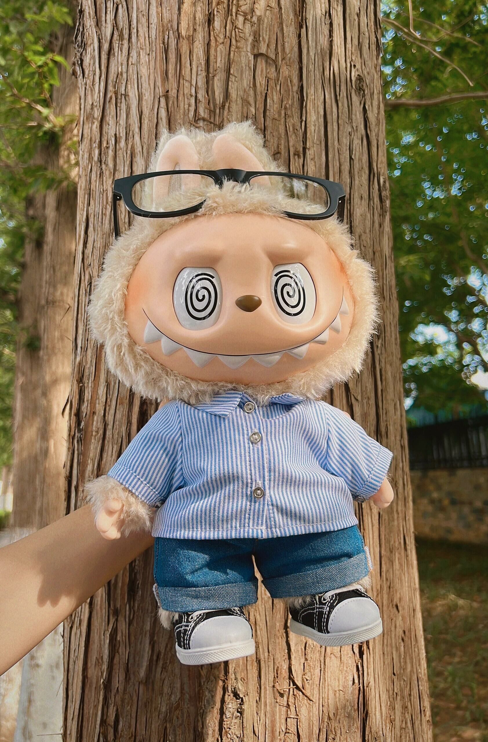 The Monsters Labubu Flip With Me 搪膠 公仔 玩偶 翻轉眼片 40公分/預購