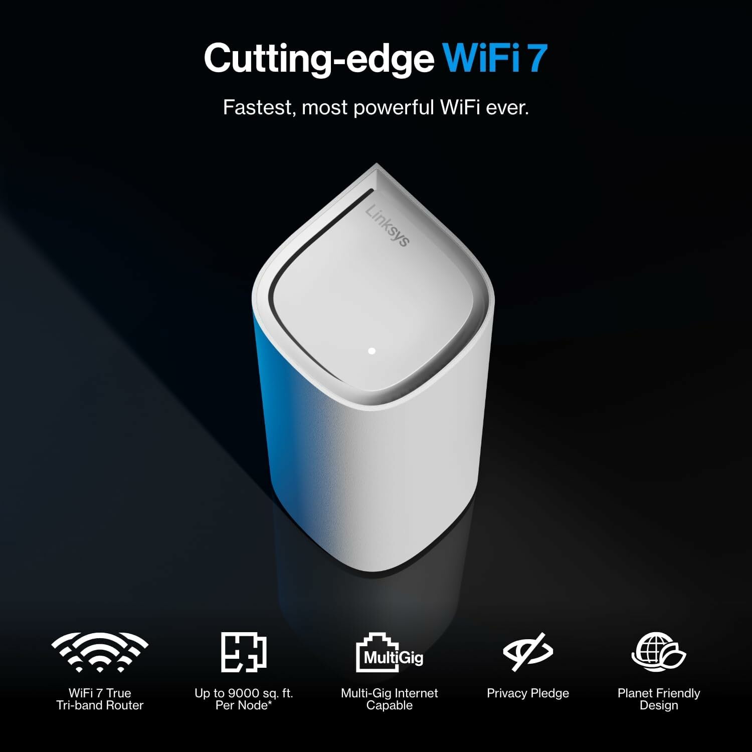 Linksys Velop Pro 7 Pro Tri-Band BE11000 Router