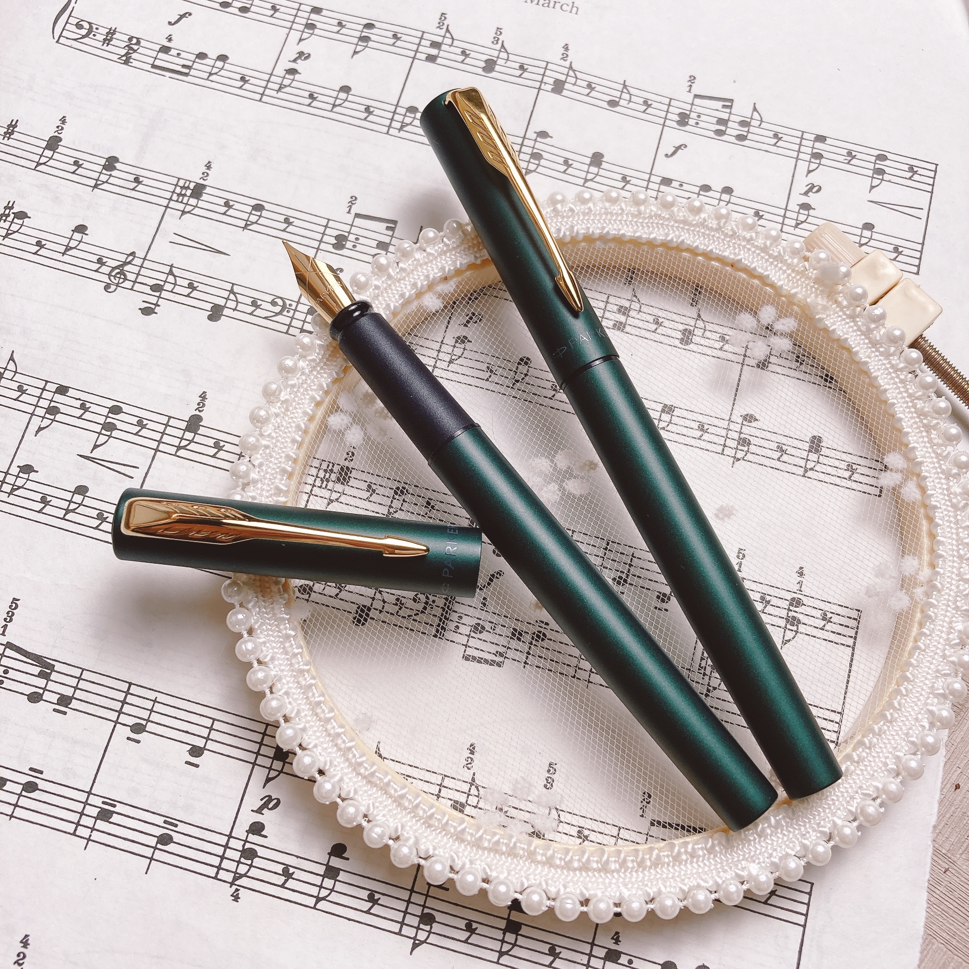 派克 PARKER｜VECTOR 威雅XL系列 森林綠金夾 鋼筆