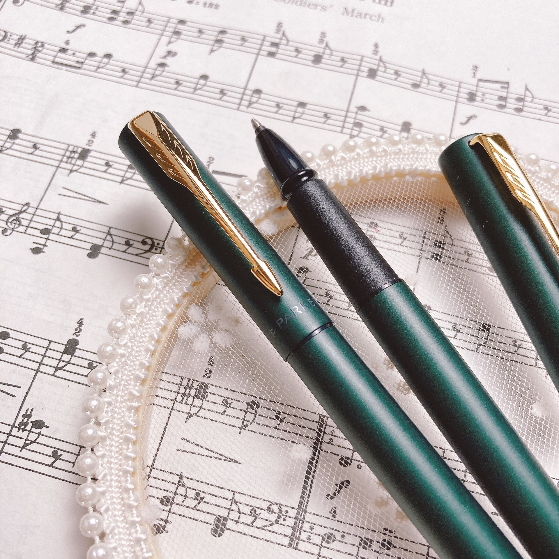 派克 PARKER｜VECTOR 威雅XL系列 森林綠金夾 鋼珠筆