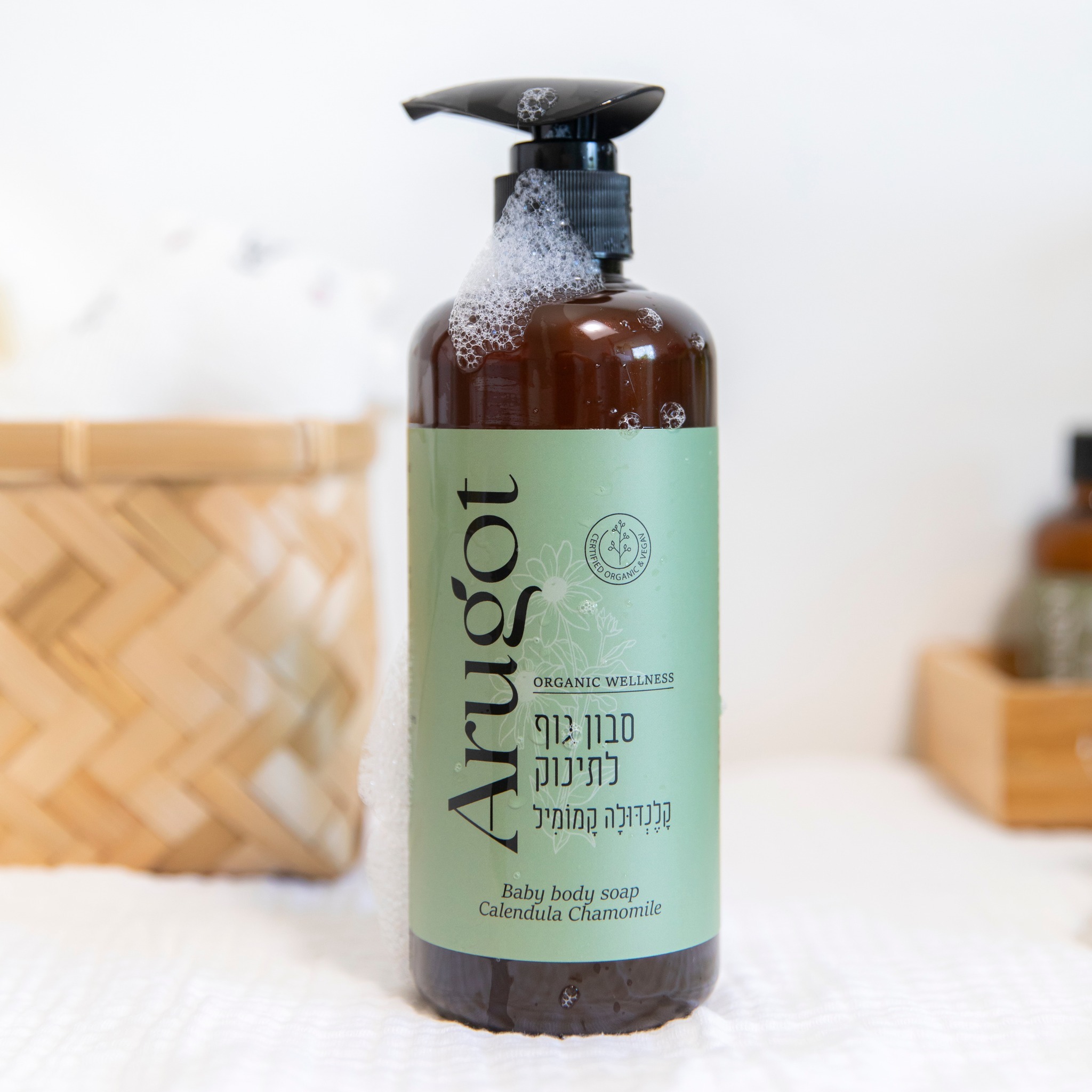 Arugot 極致潤膚金盞花寶寶沐浴乳 500ml