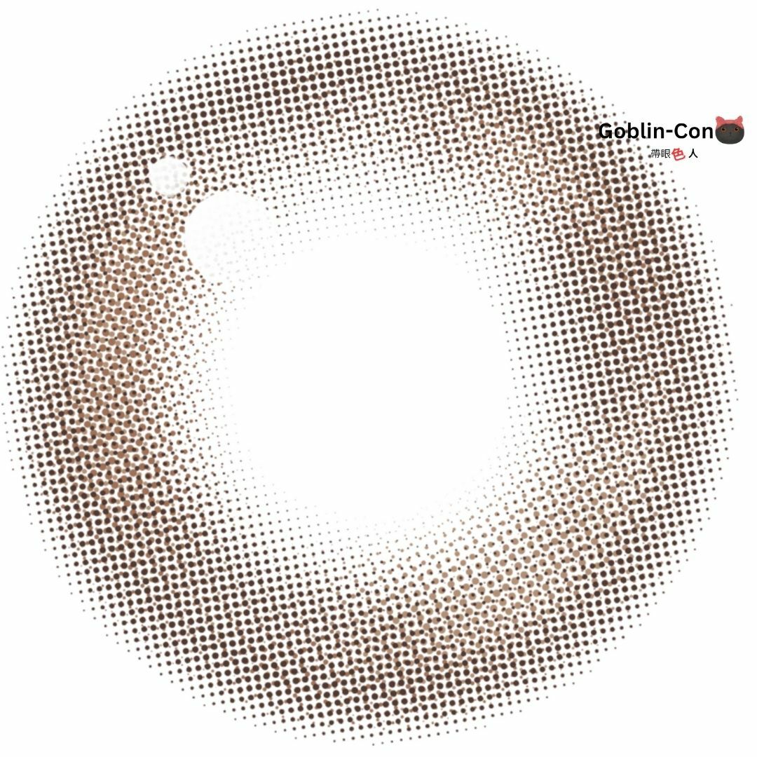 [月拋] Dearish Bull Series 1 Month Coco Brown 彩妝隱形眼鏡｜每盒2片