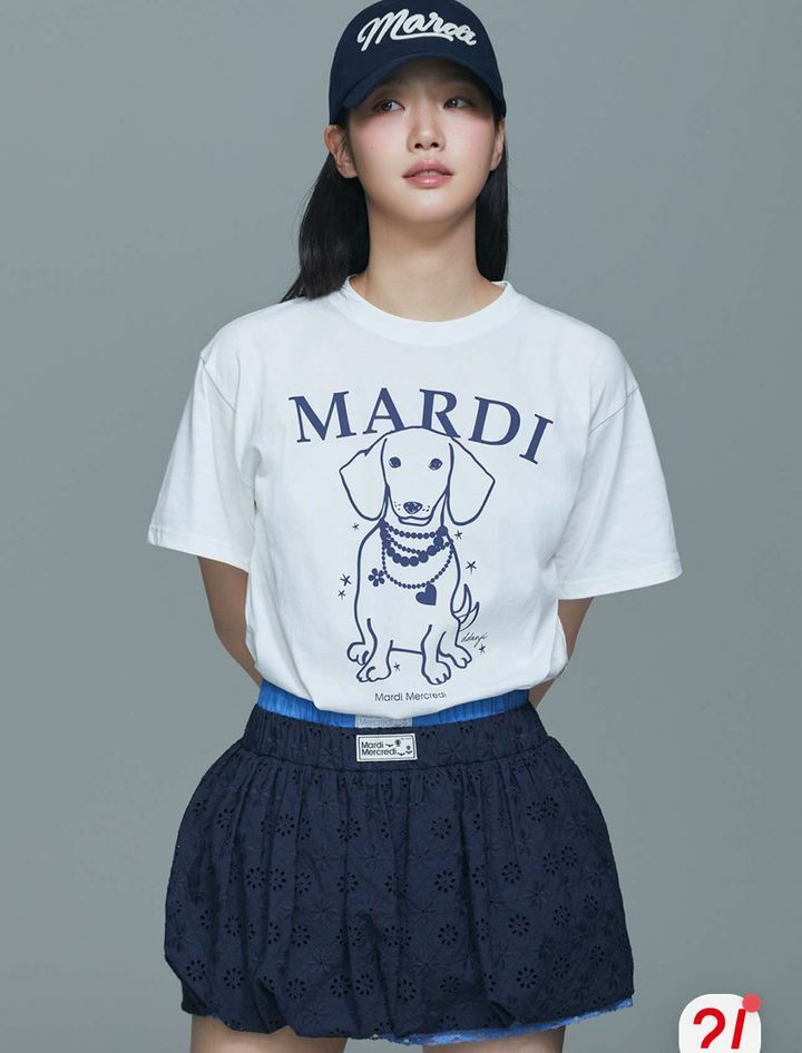 🇰🇷 韓國 Mardi Mercredi 狗狗 T-Shirts（K7/BR816）