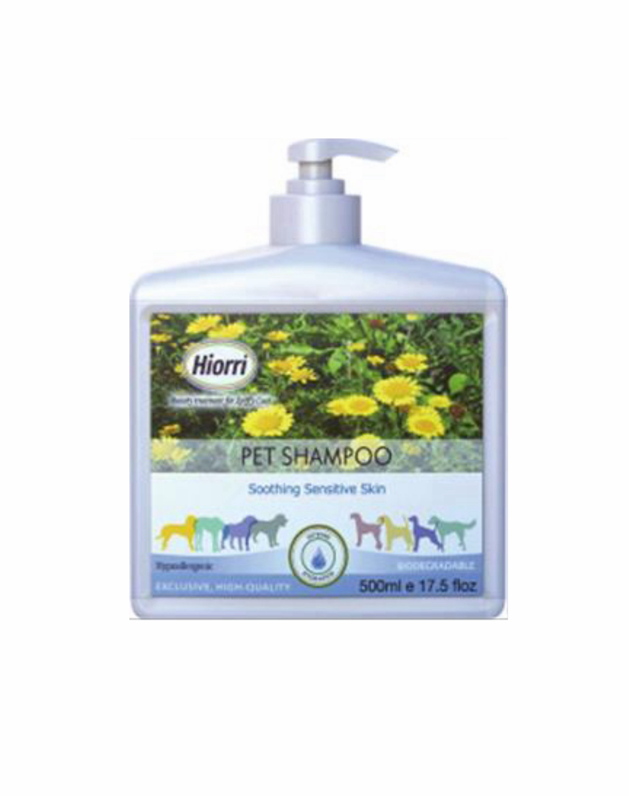 英國Hiorri抗過敏洗毛液 500ml（貓狗適用）