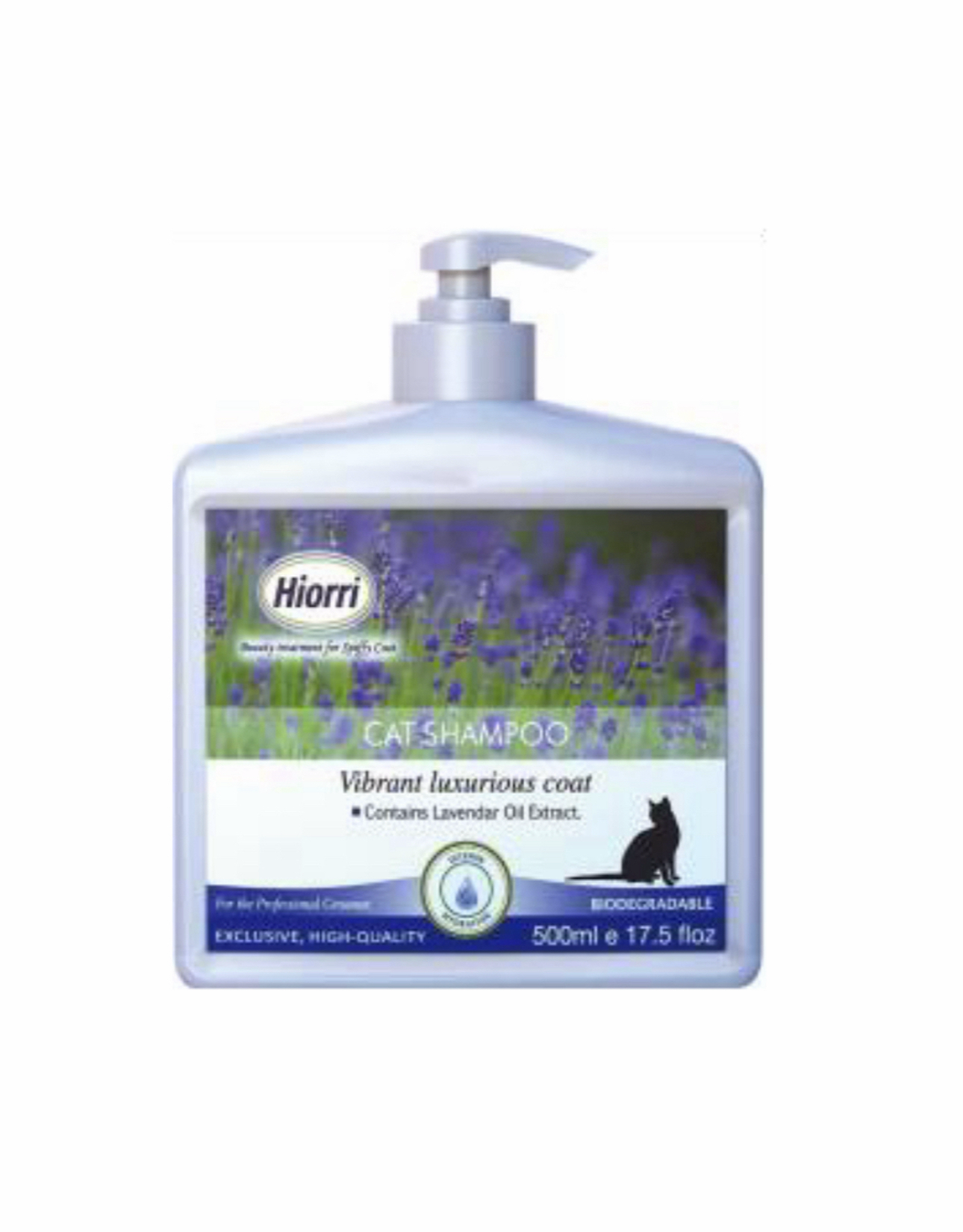 英國Hiorri貓用洗毛液 500ml（貓貓適用）