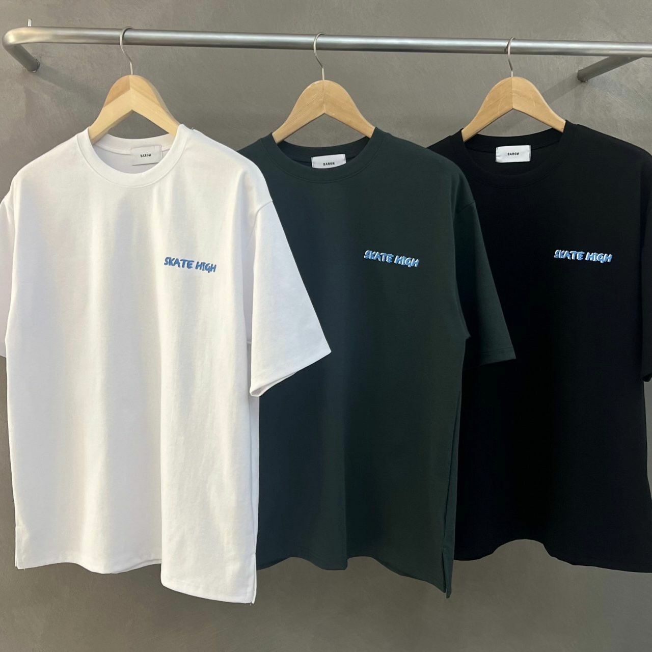 熊仔圖案英文字短袖Tee BARON-088T