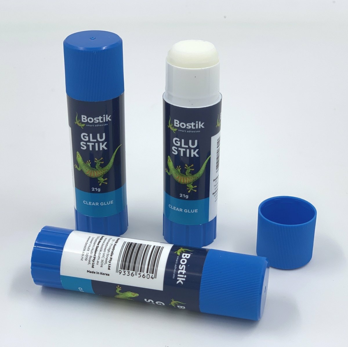 Bostik - "Glu Stik" 透明 槳糊筆 (21克) - 3 支