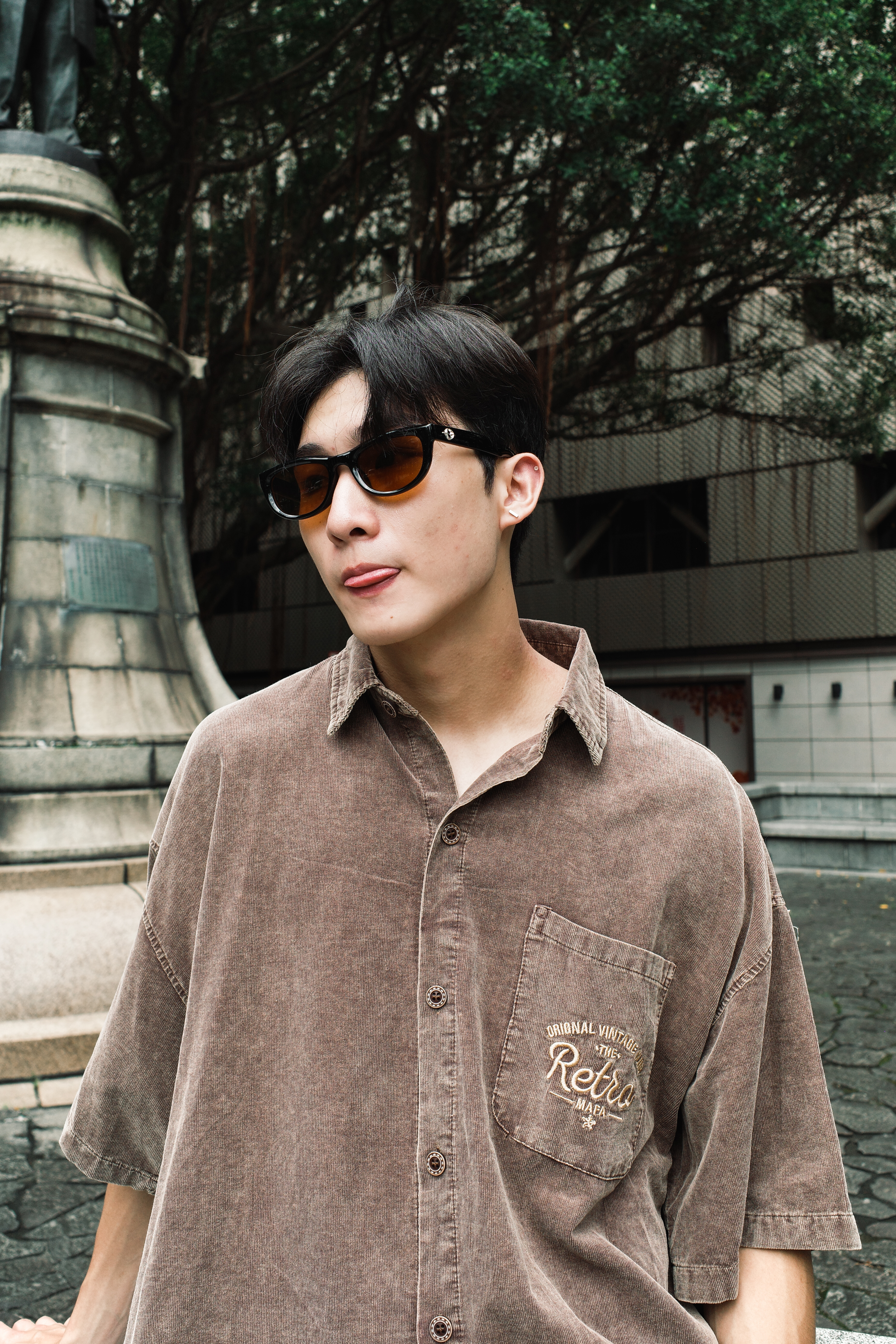 『Always_Good』復古 貓眼 墨鏡 太陽眼鏡