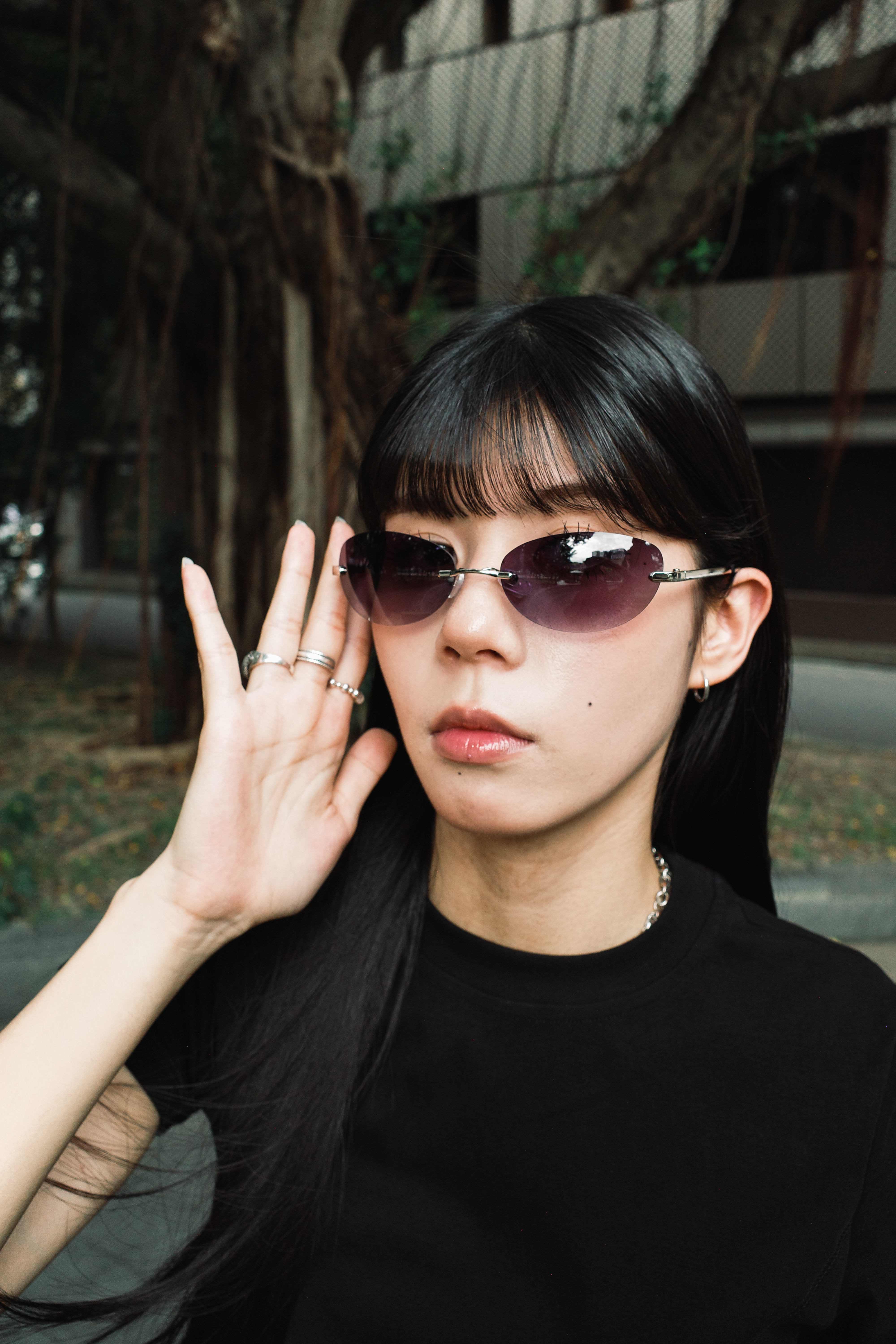 『Always_Good』無框 金屬鏡架 墨鏡 太陽眼鏡