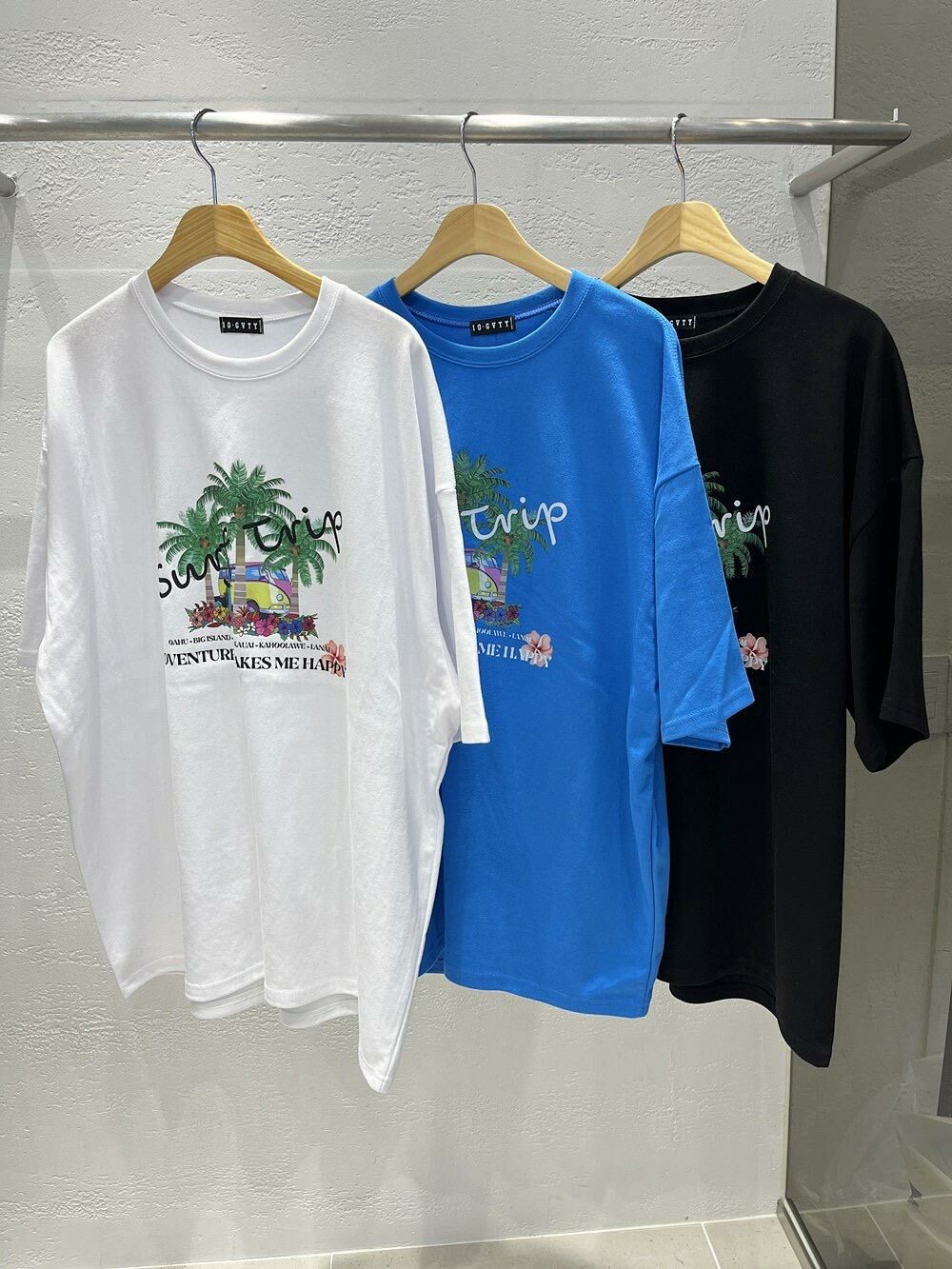 OverSize英文字圖案短袖Tee 10.GVTY-0144T