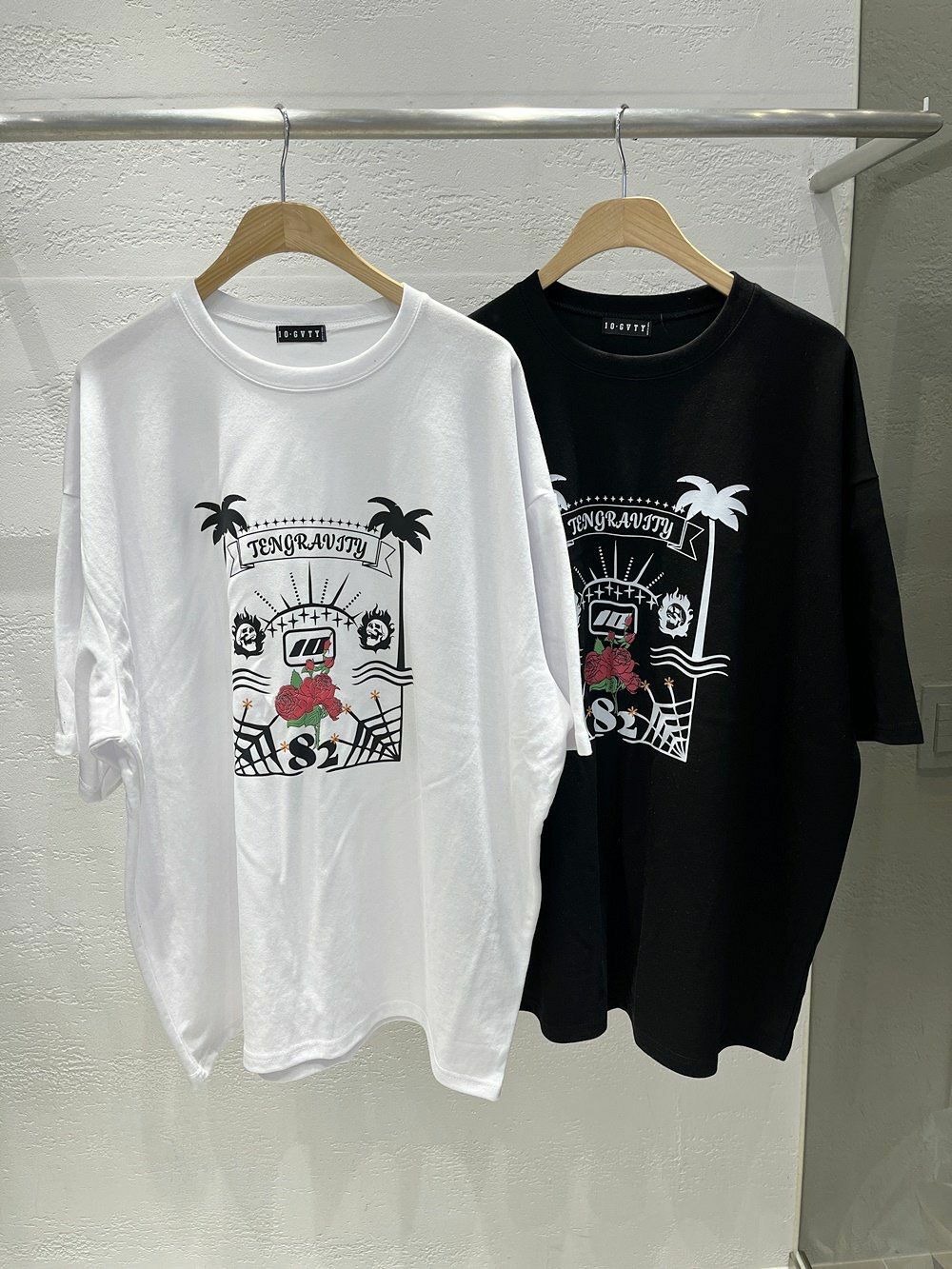 英文字圖案短袖Tee 10.GVTY-0145