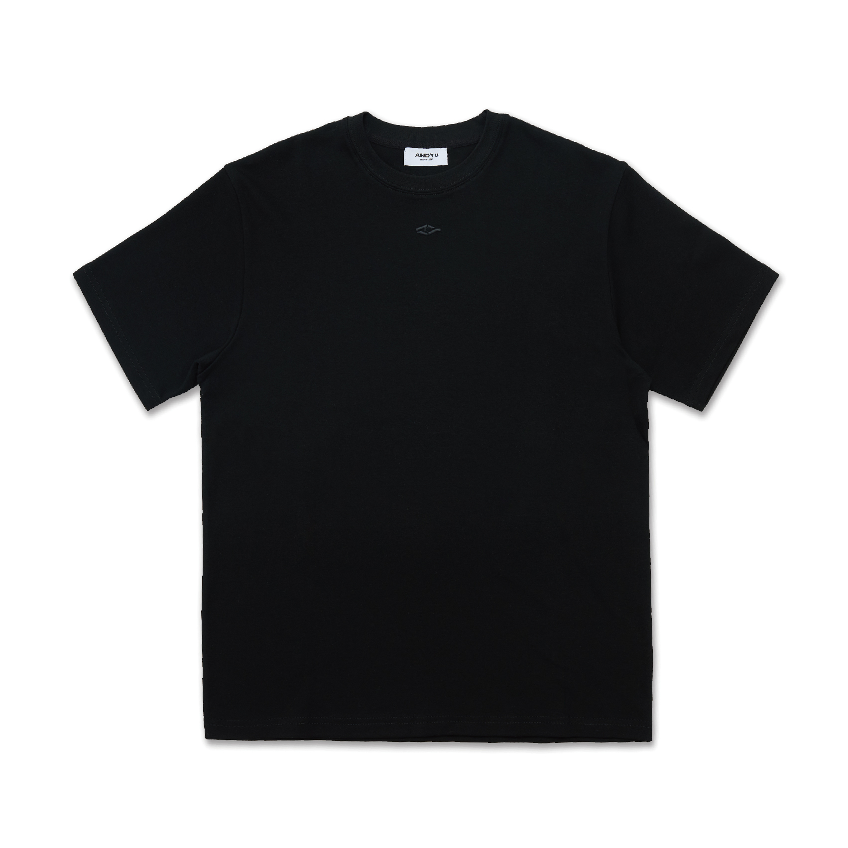 ANDYU classic logo t-shirt "black"