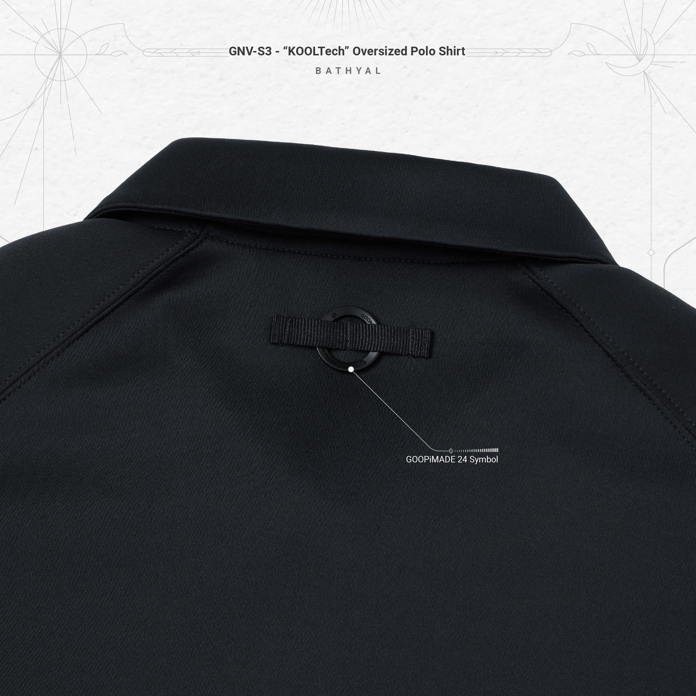 トップス GOOPi MADE  Oversized Polo Shirt Bathyal GOOPi MADE Oversized Polo Shirt Bathyal - メルカリ