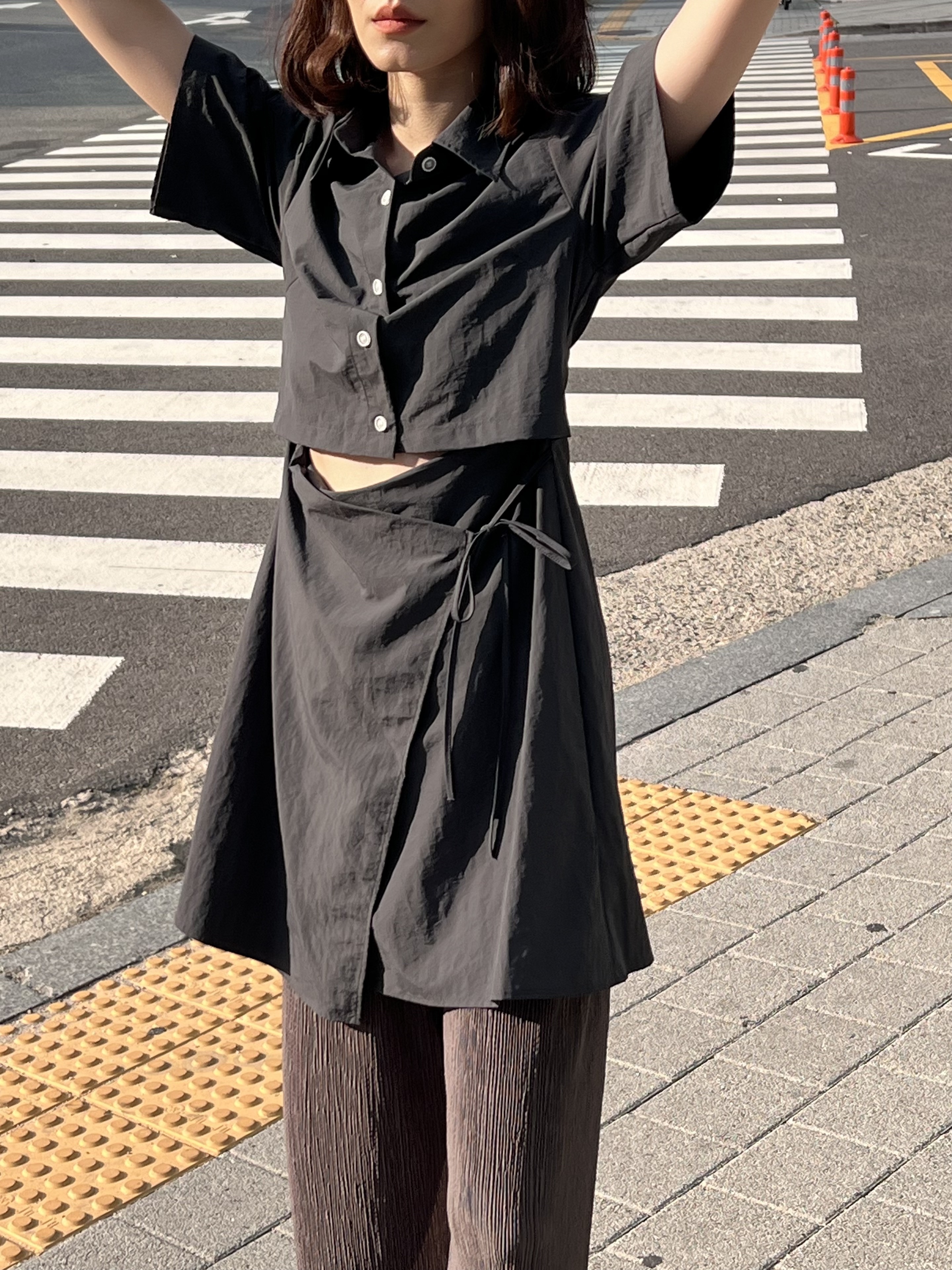 韓國一衣三穿沒看直播就不會穿/灰