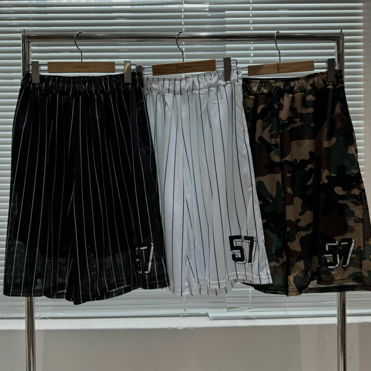 直間數字短褲 BY ATTENTION-231P