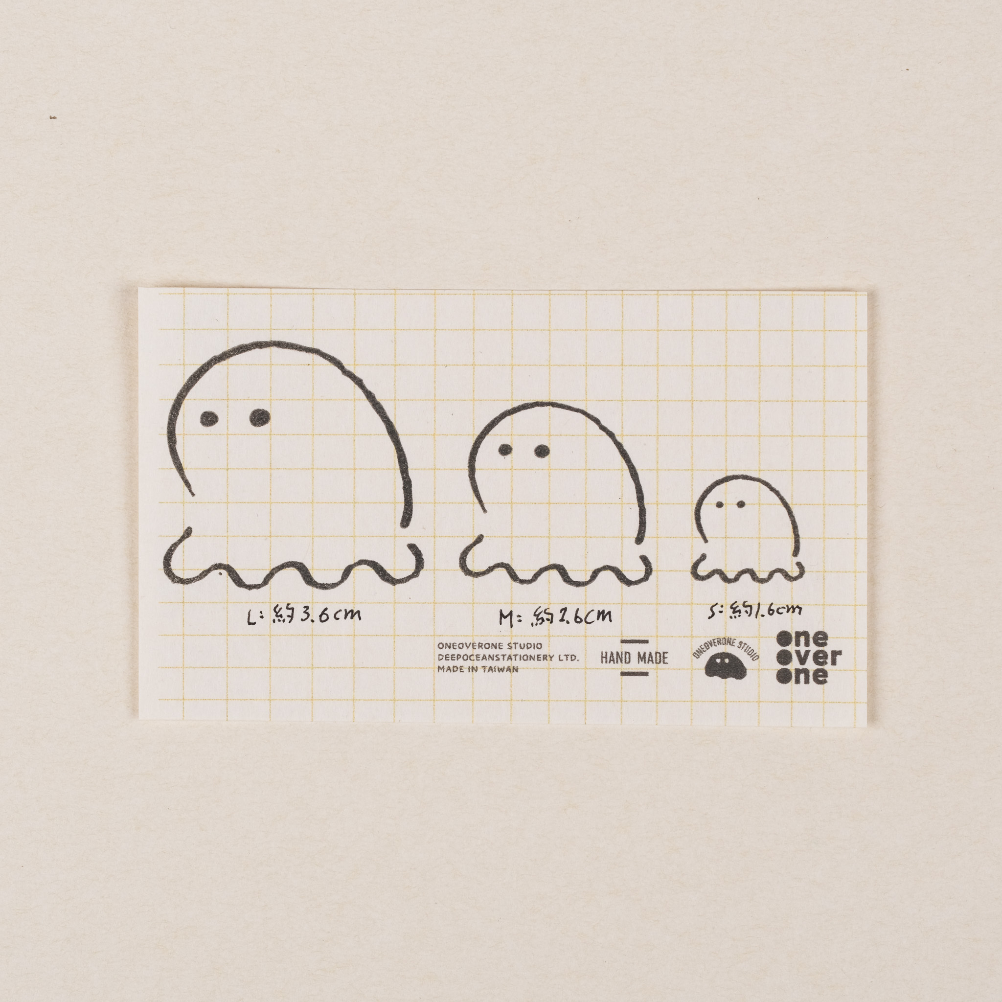 海卡派 不明物體 膠版印章｜一分之一工作室 台灣