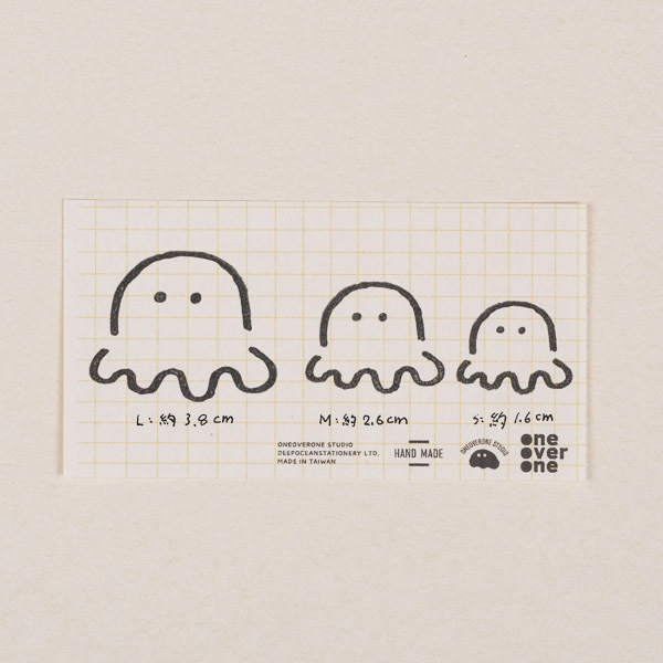 飛碟 不明物體 膠版印章｜一分之一工作室 台灣