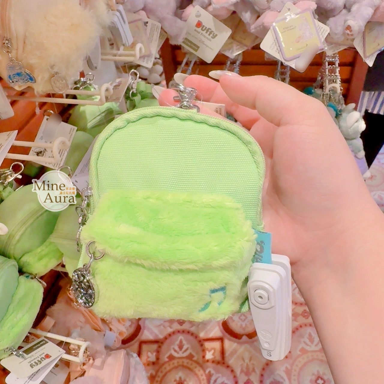 (現貨) 奧樂米拉 海龜 OluMel 迷你後背包造型 零錢包 掛包 小包 (附長掛繩) -香港迪士尼樂園