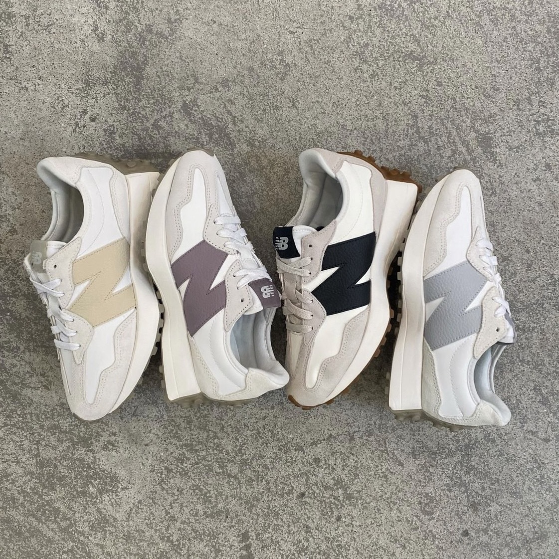 New Balance 327 海鹽紫 海鹽灰 海鹽杏 WS327KH/KE/KG