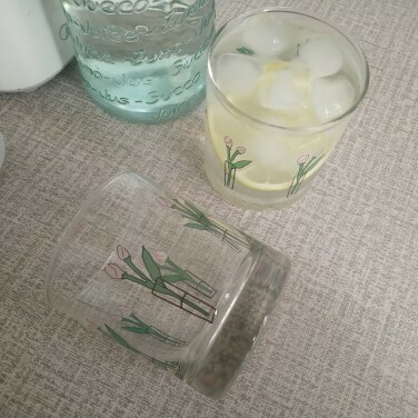 《4492》ins 韓風可愛塗鴉玻璃杯 300ml