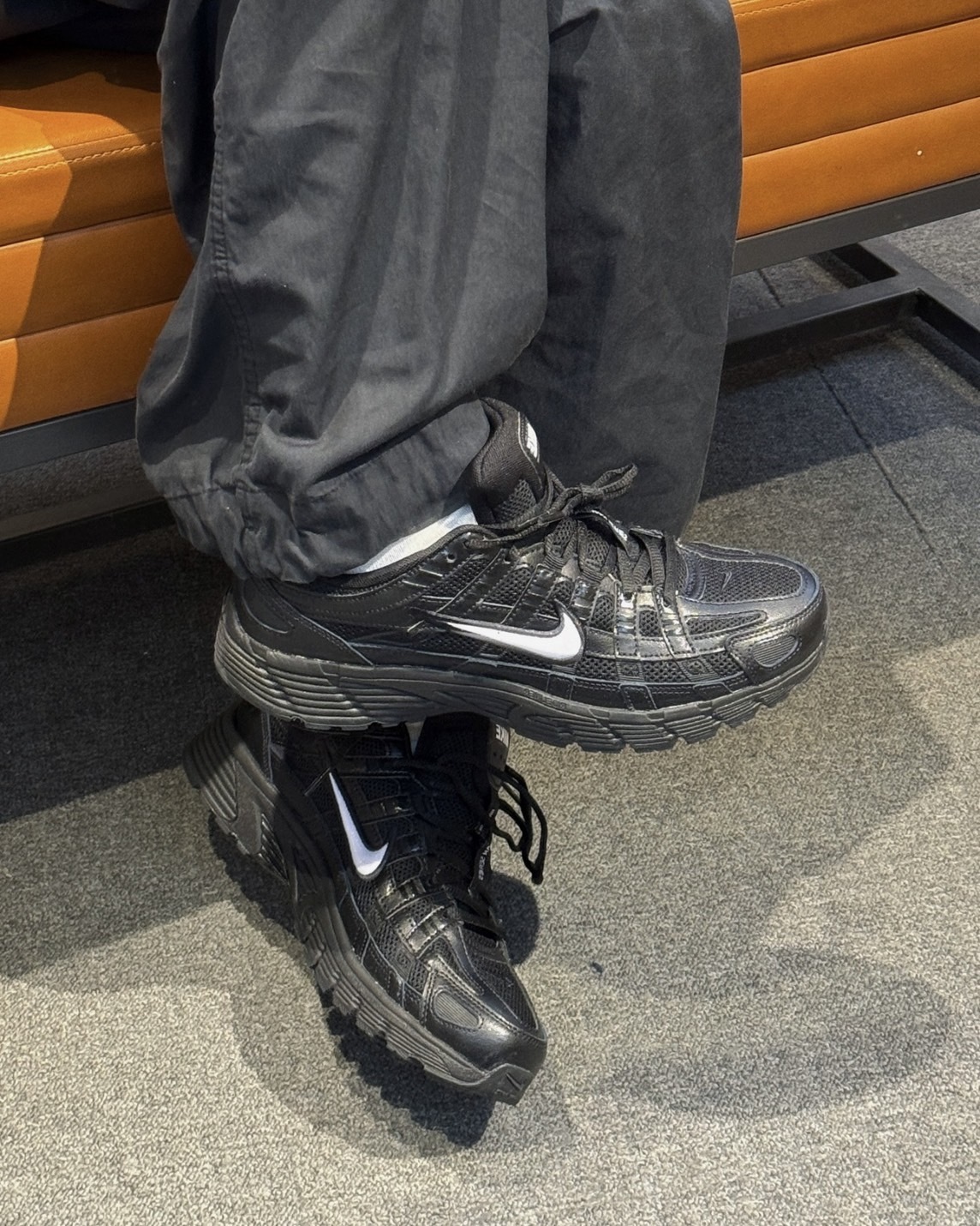 Nike P-6000 Premium 復古鞋型 全黑白勾 HF1052-010