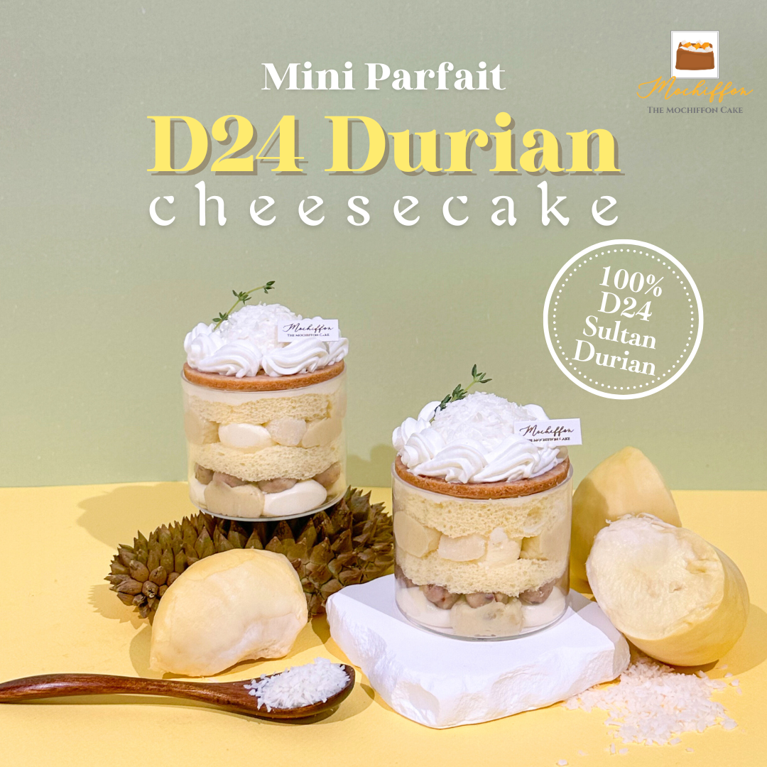 D24 DURIAN CHEESECAKE 4cups