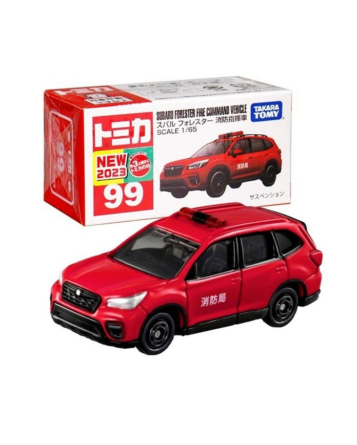 [玩具系列] TOMICA 速霸陸Forester 消防車