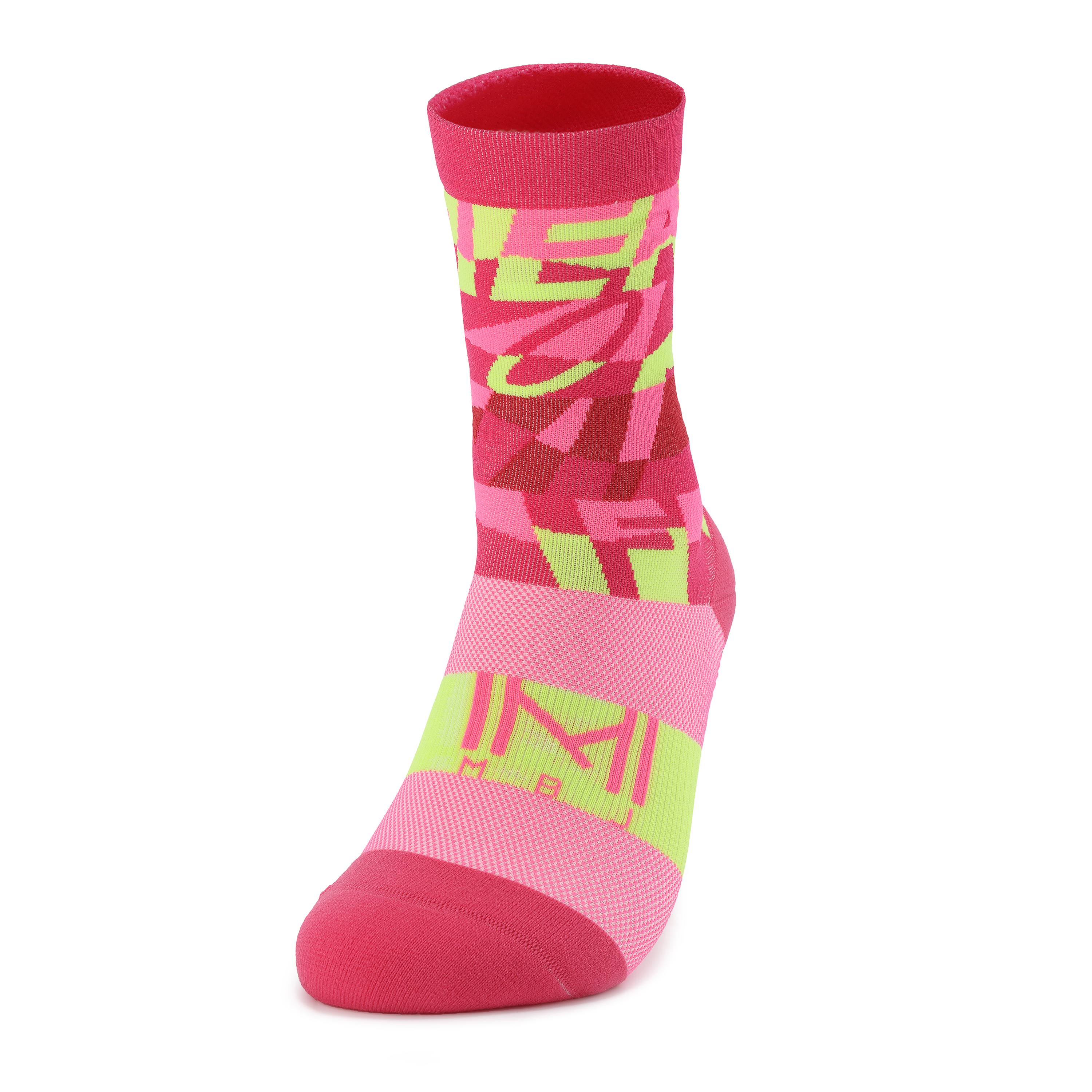 粉解放你的狂野｜經典設計師款．壓力3/4襪