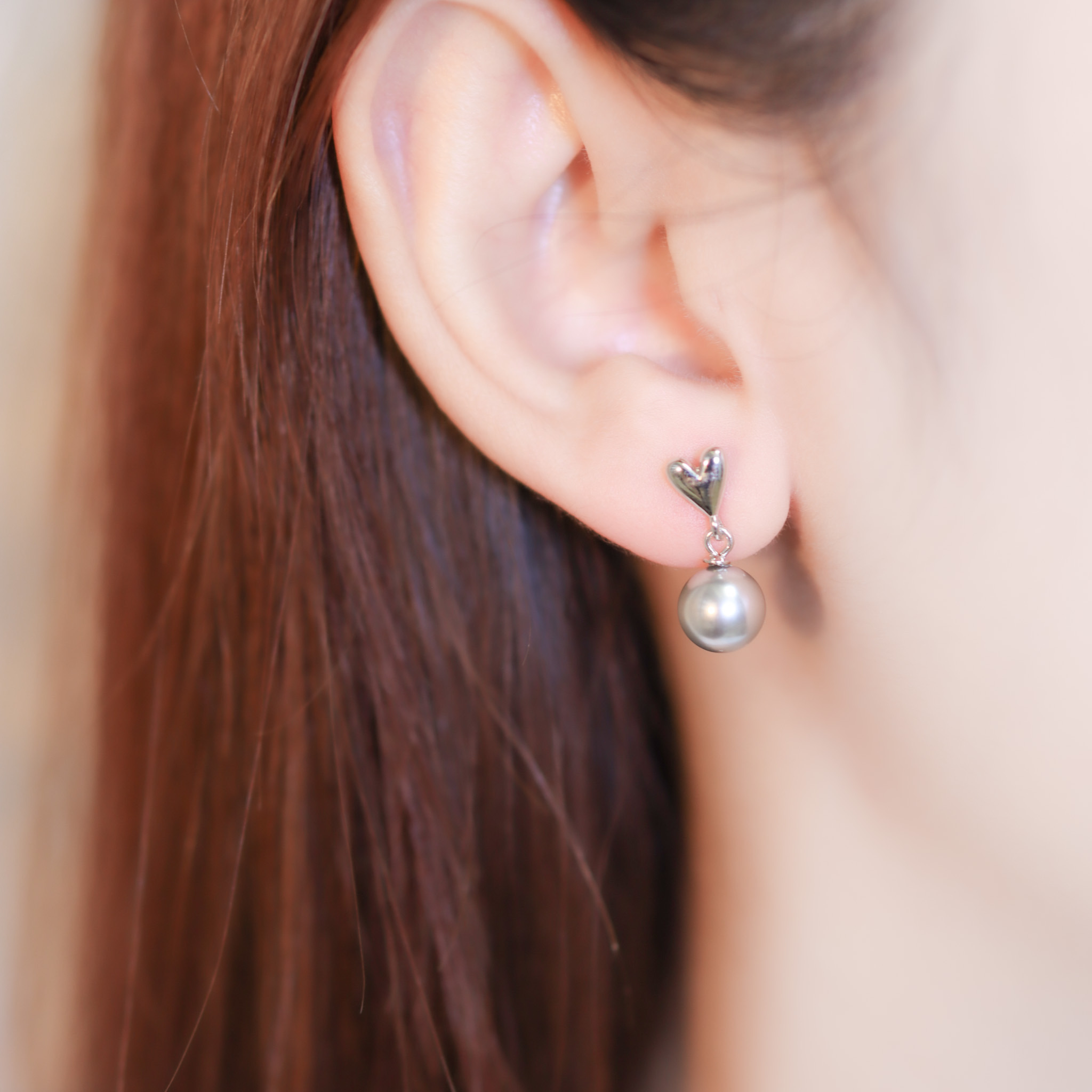 | 925 Silver・Pearl | Whispering Talk Earrings | EA0801 |