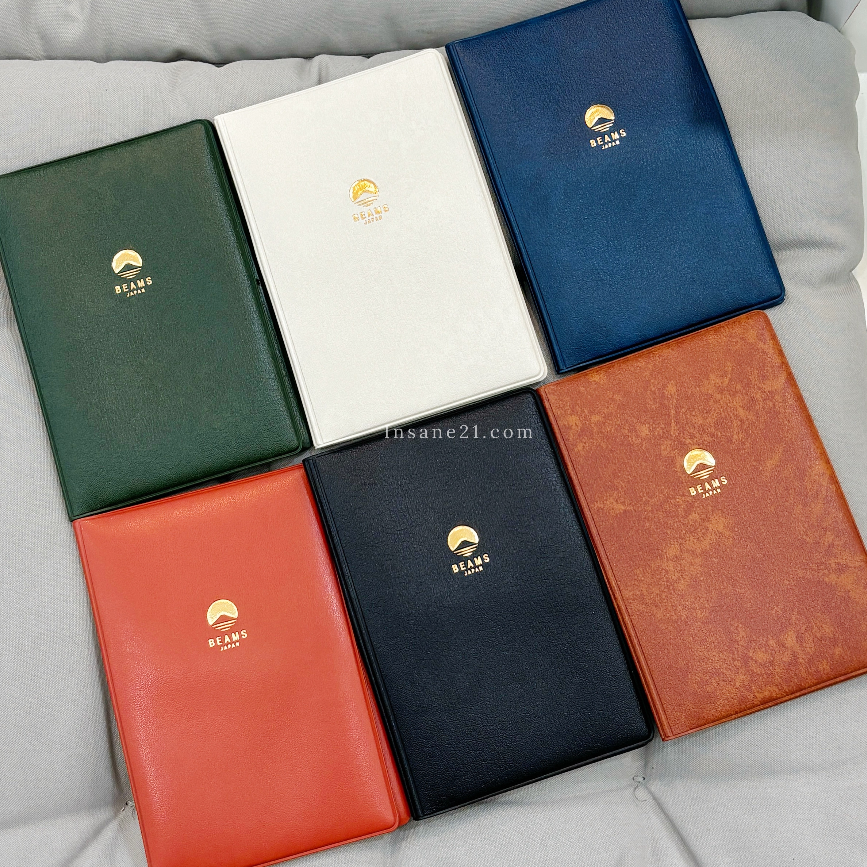 BEAMS 日牌 護照套 質感 軟皮 金屬LOGO 六色