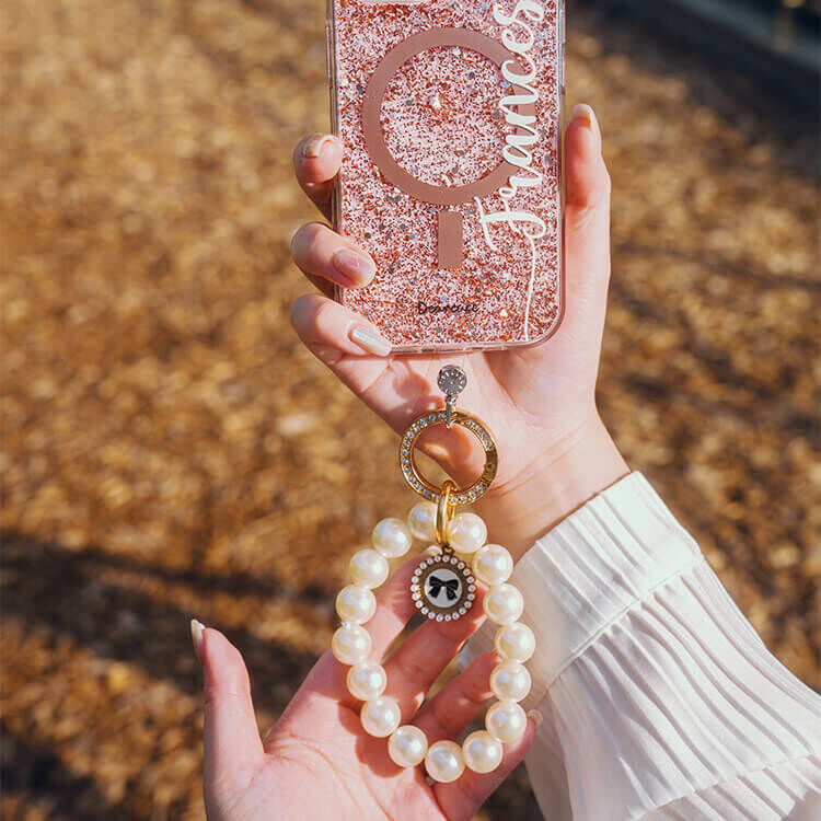 仙女們的珍珠系列  (共3款) 串珠手腕繩 短掛繩  串珠掛繩