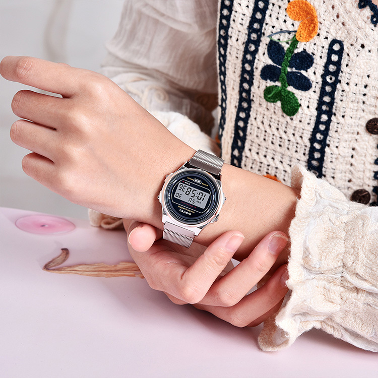 【DIGITEC 數碼科技】MDG-6065R 休閒 米蘭錶帶 多功能防水 電子 手錶