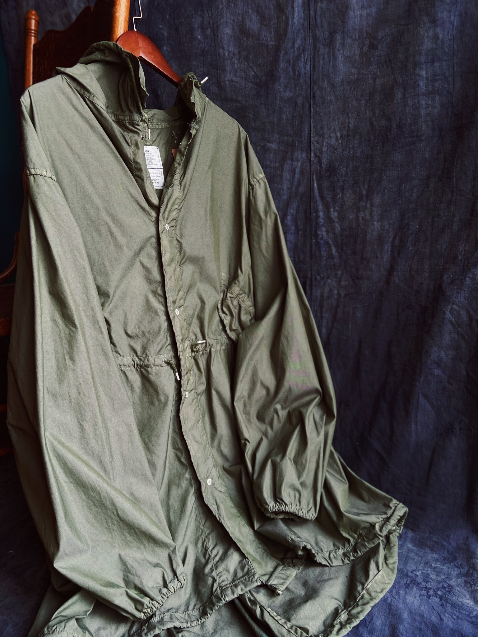 US Army snow camo parka-Olive dyed / 美軍公發雪地迷彩大衣-後染庫存新品