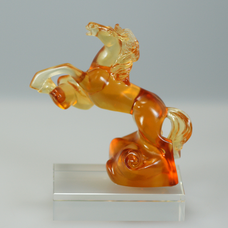 鹿港窯禮品館│琉璃馬擺件 馬到成功/一馬當先/走馬上任 桌面工藝品 開業開市禮品 辦公室裝飾品
