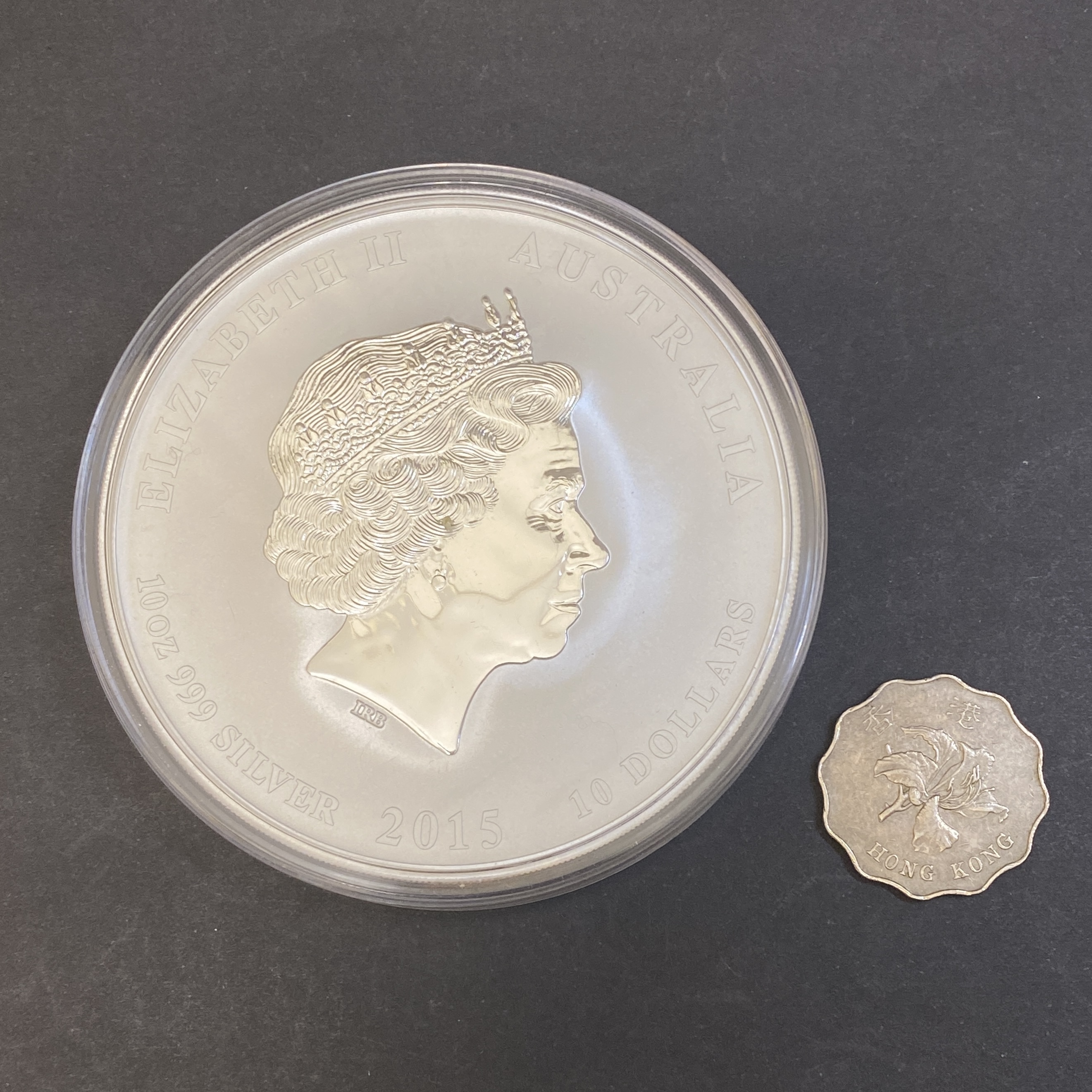 2015 Australia Year of the Sheep  10 oz (Second series) (99.9% silver)