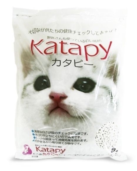 日本Katapy紙製凝固貓砂8L