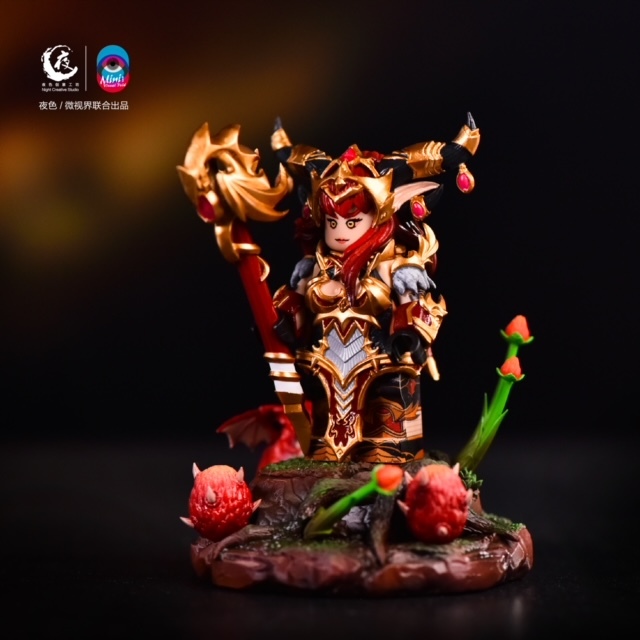 【Night Creative Studio】紅龍女王