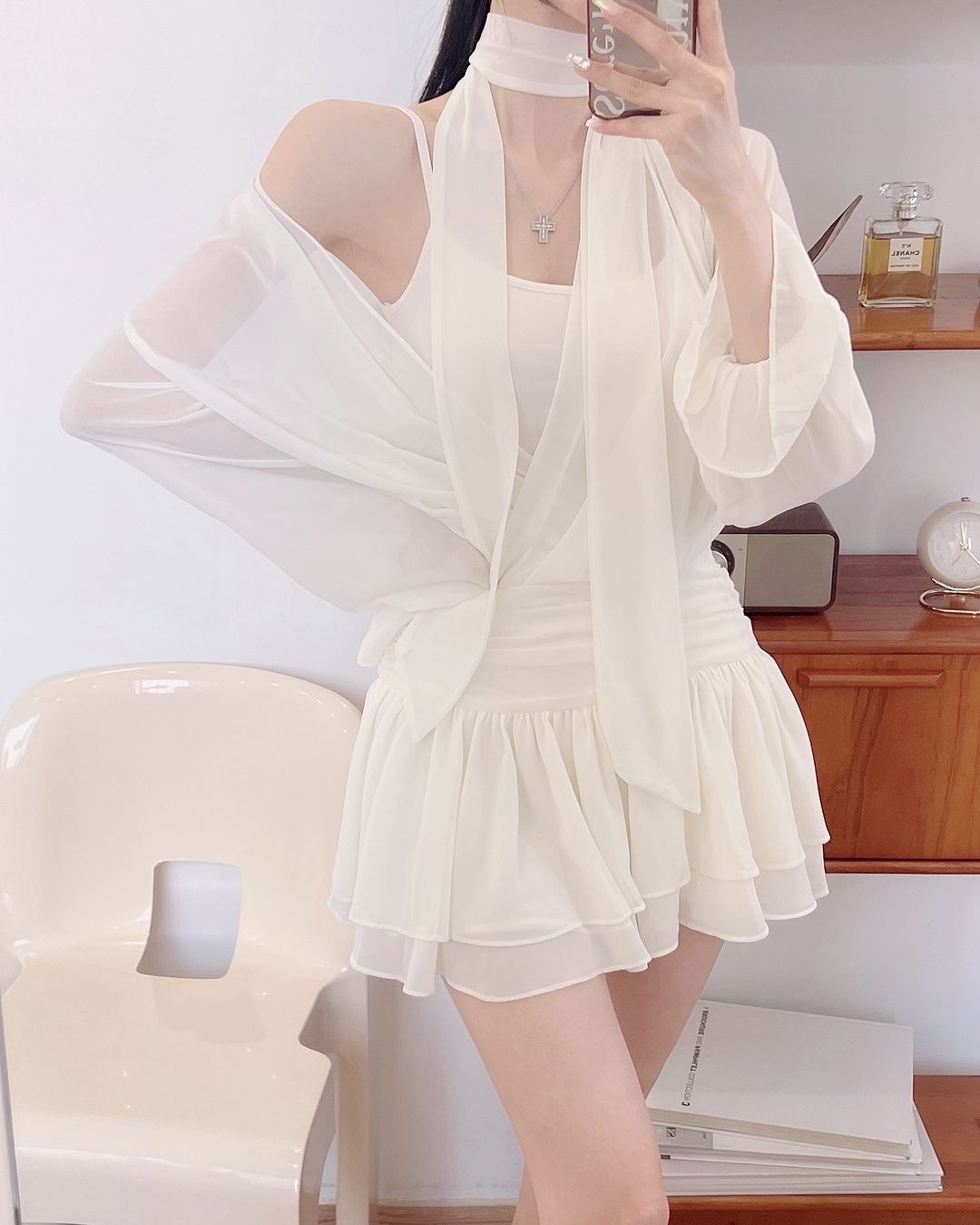 秘密茶話 (連衣裙+背心)