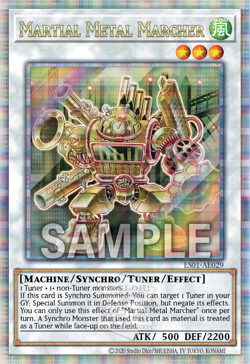 ES01-AE029 Martial Metal Marcher(武力軍奏)