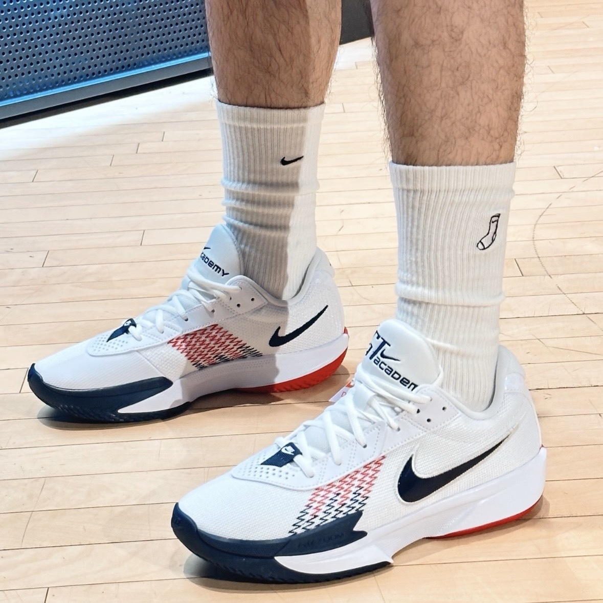 <快速出貨>Nike Air Zoom GT Cut Academy EP Team USA 美國隊奧運配色 白紅藍 夢之隊 緩震 實戰籃球鞋 FB2598-104