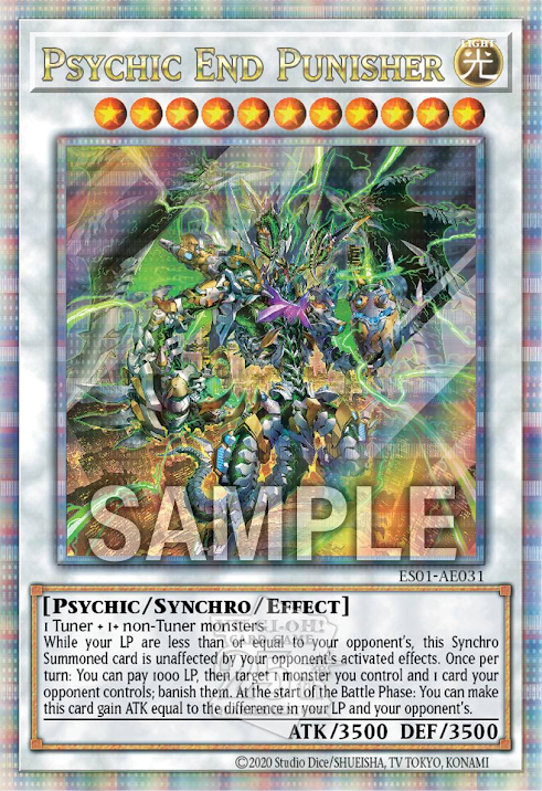 ES01-AE031 Psychic End Punisher(超能終焉懲罰者)