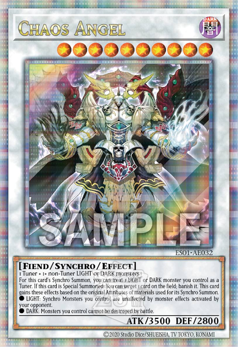 ES01-AE032 (UR/UTR/SER/QCSER)Chaos Angel(混沌天使 混沌的雙翼)