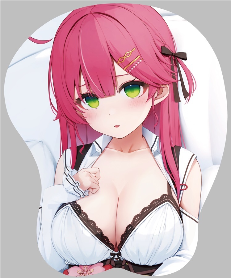 C104「同人代購」「Melonbooks代購」猫羽屋 - にゃん みこちのぺぇマウスパッド【非公式】Miko Oppai Mousepad